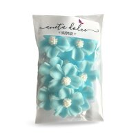 Aneta Dolce Zuckerdekor Vergissmeinnicht Pastellblau, 10...