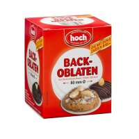 Hoch Backoblaten rund 8cm