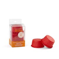 Decora Muffin Backförmchen Rot, 25 Stück