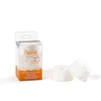 Decora Muffin Backförmchen Weiss, 25 Stück