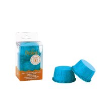 Decora Muffin Backförmchen Blau, 25 Stück