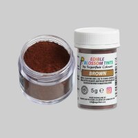 Sugarflair Puderfarbe Brown, 5g