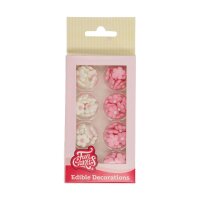 FunCakes Zuckerdekor Little Flower Mix Weiss-Rosa, 64...
