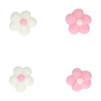FunCakes Zuckerdekor Little Flower Mix Weiss-Rosa, 64...