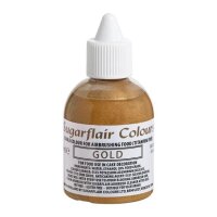 Sugarflair Airbrush Farbe Royal Gold, 60ml