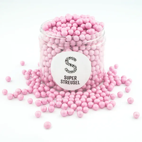 Super Streusel Mini Knusperkugeln Rosa 160g