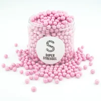 Super Streusel Mini Knusperkugeln Rosa 160g