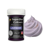 Sugarflair Pastenfarbe Lavender, 25g