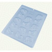 BWB Schokoladenform Babyfuss