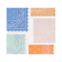 Meri Meri Servietten Western Bandana, 16 Stück