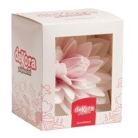 DeKora Wafer Paper Riesen Dahlie Rosa 12.5cm, 1 Stück