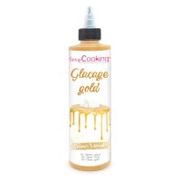 ScrapCooking Drip Glasur Gold, 140g