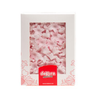 DeKora Wafer Paper Fliederblüten Rosa 2cm, 400...