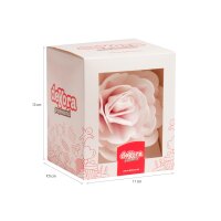 DeKora Wafer Paper Riesen Rose Pastellrosa 12.5cm, 1...