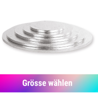 Decora 12mm Tortenplatte Rund Silber