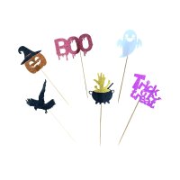 Cupcake Topper Halloween, 12 Stück