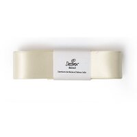 Decora Satinband Crème 25mm x 3m