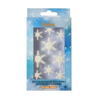 Decora Zuckerdekor Snowflakes, 9 Stück