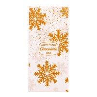 Decora Verpackung für Schokoladentafeln Snowflake...