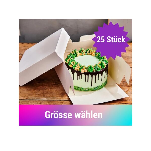 FunCakes Tortenschachtel, 25 Stück