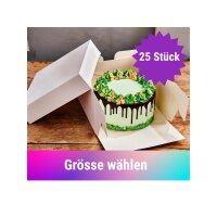 FunCakes Tortenschachtel, 25 Stück