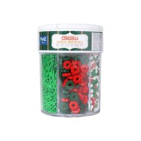 PME 6-in-1 Zuckerstreusel Mix Deck The Halls, 158g