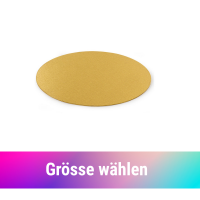 Decora 3mm Tortenplatte rund Gold
