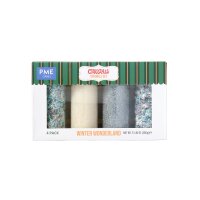 PME Zuckerstreusel Set Winter Wonderland, 4 teilig