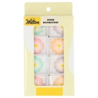 Wilton Zuckerdekor Ombre Dahlias, 8 Stück