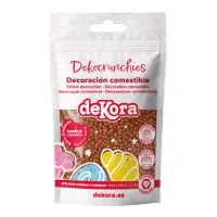DeKora Dekocrunchies Zimtgeschmack Braun, 100g