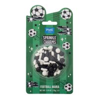 PME Zuckerstreusel Sprinkle Charms Football Mania, 25g