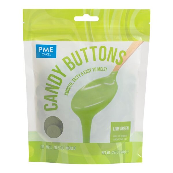 PME Candy Buttons Lime Green, 340g