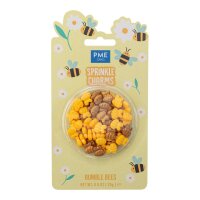 PME Zuckerstreusel Sprinkle Charms Bumble Bees, 25g