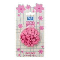 PME Zuckerstreusel Sprinkle Charms Pink Flowers, 25g