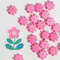 PME Zuckerstreusel Sprinkle Charms Pink Flowers, 25g