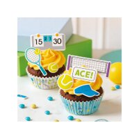 Decora Zuckerdekor DecoKit Tennis, 12-teilig