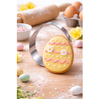 Ausstecher Ei 6.5cm – Keksausstecher für Ostern