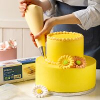 Decora Einweg-Spritzbeutel transparent 53cm, 100 Stück