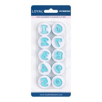 LOYAL Mini Numbers Plunger Cutter 0-9, 10-teilig