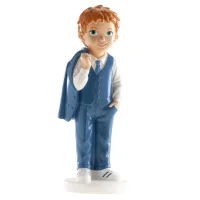 DeKora Tortenfigur Kommunion / Konfirmation Junge Jacke...