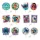 DeKora Disney Stitch Cupcake Picks & Wrapper Set für 6 Stück