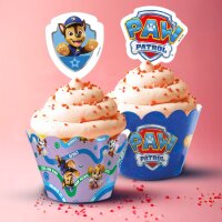 DeKora Disney PAW Patrol Cupcake Picks & Wrapper Set...