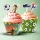 DeKora Fussball Cupcake Picks & Wrapper Set für 6 Stück