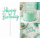 Cake Topper Happy Birthday Mint – Transparentes Acryl