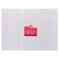 FunCakes 3mm Tortenplatte rechteckig Weiss 40x30cm