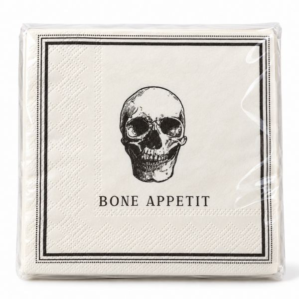 Cocktail Servietten Bone Appetit 20 Stück