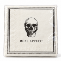 Cocktail Servietten Bone Appetit 20 Stück