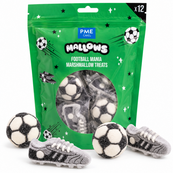 PME Mallows Marshmallow Treats Football Mania 12 Stück