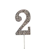 Kristall Cake Topper Nummer 2