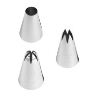 Wilton Spritztüllen Set Extra Large 1M, 2D, 2A